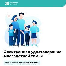 Многодетным семьям